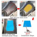 Motorcycle Seat Gel Pad Shock Absorption Mat Motorbike Comfort Seater Cushion Cooling