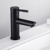 Modern Basin Sink Faucet Matte Black Brass filter faucet tap