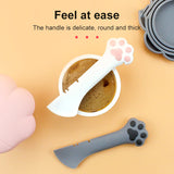 Multifunction Pet Canned Spoon Jar and Can Opener Puppy Feeding Mixing Wet Dry Scoop Cat Dog Accessories Feeder Shovel Pets Tableware Multifunction Pet Canned Spoon Jar Opener Puppy