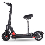 BOGIST C1 Pro Folding Electric Scooter with Removable Seat 500W Motor 48V 15Ah Battery 10inch Tires 35-45KM Mileage Range 120KG Max Load