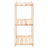 vidaXL 3-Tier Storage Racks 2 pcs 60x38x90 cm Solid Pinewood 150 kg