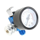 1/4” Spray Paint Gun Air Pressure Regulator Pressure Gauge Pneumatic Tool Accessory