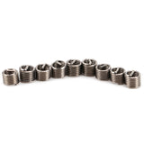 100pcs Thread Repair Insert Kit 304 Stainless Steel High Strength Thread Repairing Tool M5 x 0.8 x 1.5D