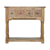 granary royale 4 drawer console table