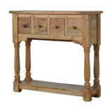 granary royale 4 drawer console table