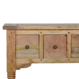 granary royale 4 drawer console table