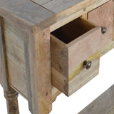 granary royale 4 drawer console table