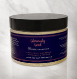 Grapefruit, Mandarin, Rosemary & Vetiver Dead Sea Salt Natural Body Scrub-1