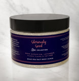 Rose Geranium, Lavender, Ylang Ylang & Vetiver Dead Sea Salt Body Scrub-3