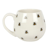 Bee Print Rounded Mug-1