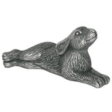 Silver Terracotta Hare Garden Ornament