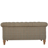 Multi Tweed 2 Seat Chesterfield-9