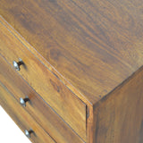 Carved Chestnut Sideboard-5