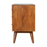 Carved Chestnut Sideboard-2