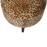 Leopard Nordic Style Footstool-2