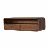 Floating Chestnut Open Console-2