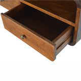 Floating Chestnut Open Console-6