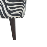 Zebra Nordic Style Footstool-6