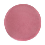 Large Pink Footstool with Gold Base-1