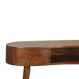 Chestnut Wave Writing Desk-3