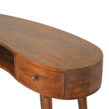 Chestnut Wave Writing Desk-4