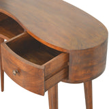 Chestnut Wave Writing Desk-5