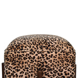 Leopard Footstool-8