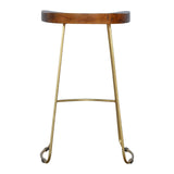 Gold Iron Bar Stool-8