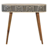 in3383 edessa bone inlay console table