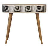 in3383 edessa bone inlay console table