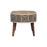 in3384 edessa bone inlay coffee table