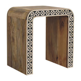 in3385 edessa bone inlay end table