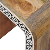 in3385 edessa bone inlay end table