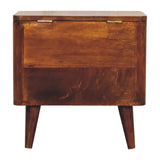 in3403 chestnut lid up storage stool