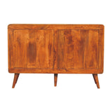 in3404 large curved chestnut chest