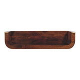 Indira Chestnut Floating Console