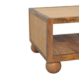 in3463 small rattan coffee table