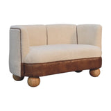 in3487 boucle cream buffalo small sofa