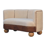 in3487 boucle cream buffalo small sofa