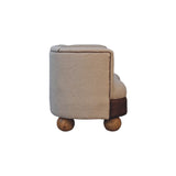 in3487 boucle cream buffalo small sofa