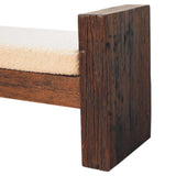 in3504 reclaimed boucle bench