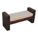 in3504 reclaimed boucle bench