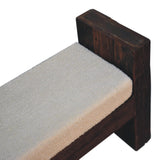 in3504 reclaimed boucle bench