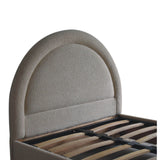 in3527 cream boucle double bed