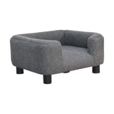 in3533 mini battleship tweed pet sofa bed