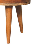 in3598 odyssey oak ish tripod bedside