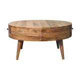 in3601 odyssey oak ish coffee table