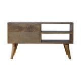 Diamond Carved TV Unit-8