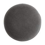 Grey Velvet Nordic Style Footstool-9