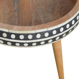 Small Dotted End Table-7